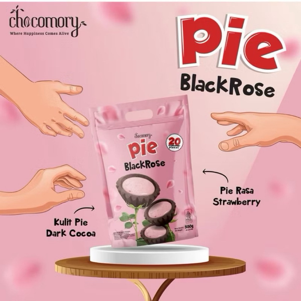 

Chocomory Cookies n Cream Pie Isi 20