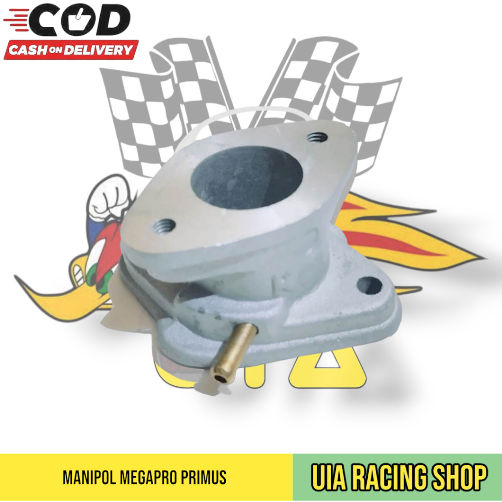 Manipol Megapro Primus Manifold Megapro Primus Varian Warna Silver Chrome
