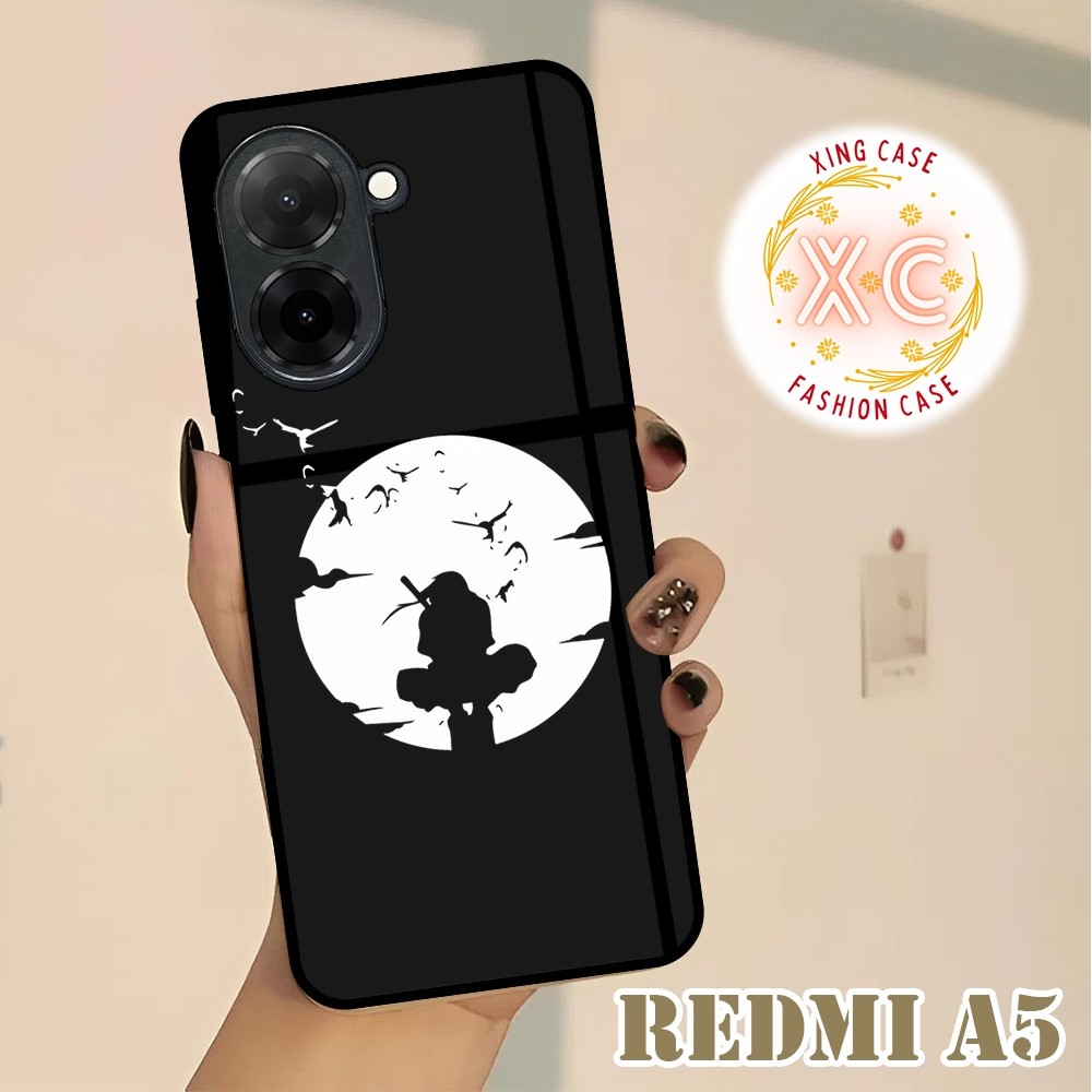 |AN05| SOFTCASE XIAOMI REDMI A5 GLOSSY KILAU KUALITAS PREMIUM MOTIF ITACHI UCHIHA ANIME NARUTO