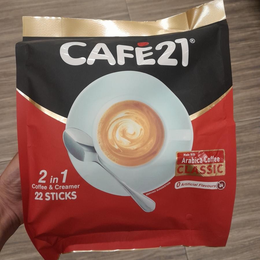 

Cafe 21 Coffee Sachet 2in1 Coffeemix Original ( isi 25 )