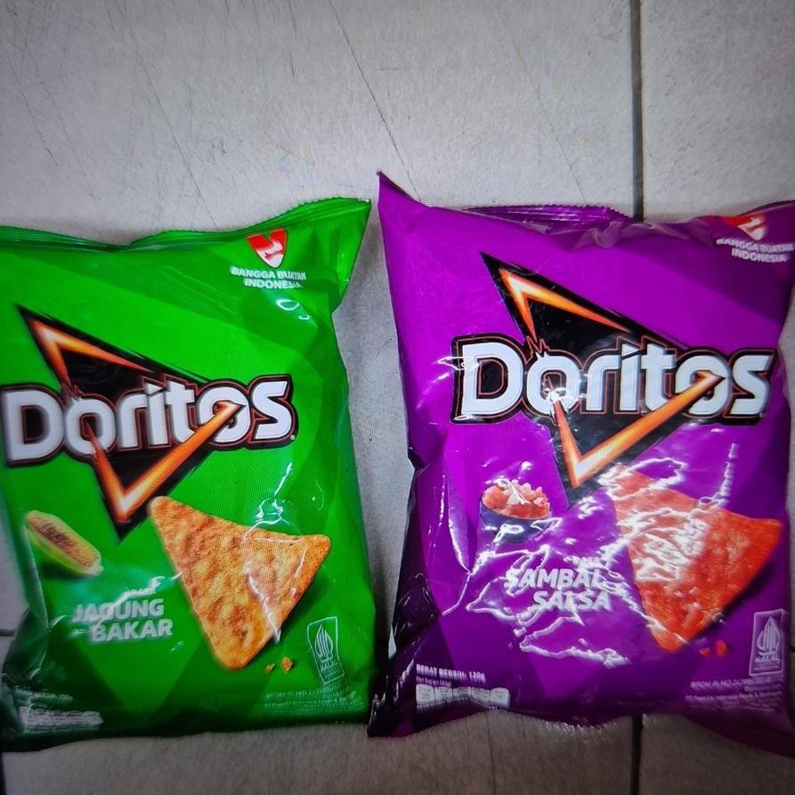 

Doritos Makanan Ringan Rasa JAGUNG BAKAR / SAMBAL SALSA 120gr