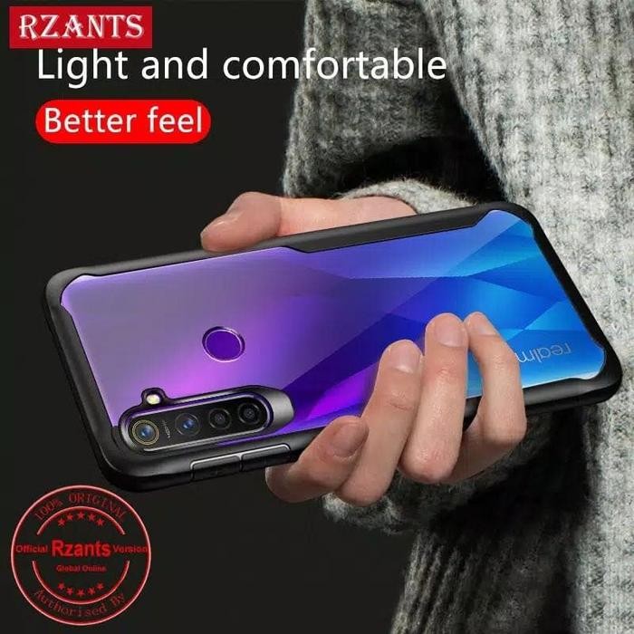 OPPO REALME 5 PRO RZANTS IPAKY ARMOR SOFT CASE CLEAR HARD TPU ORIGINAL
