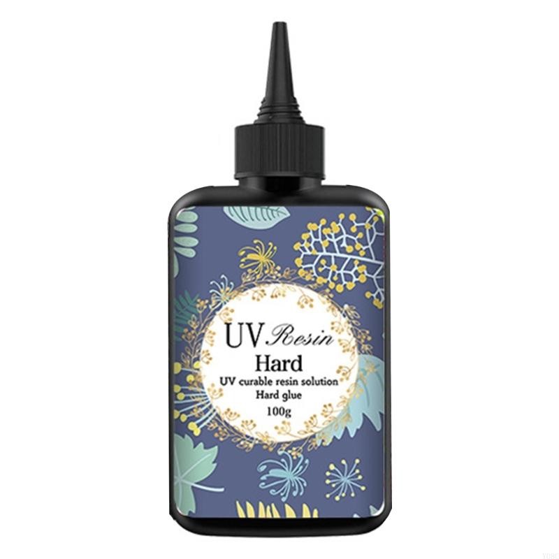 

Y08C 100ml UV Resin for Jewelry and Model Making Night Use High Transparency Glues