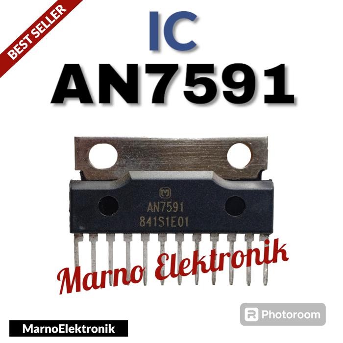 MR ELECTRO IC AN7591 AN 7591 AN-7591 ASLI PART ORI