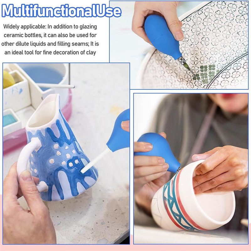 

150 PCS Pottery Tools Supplies Precision Applicator, Tools Clay Tools Set,For Pottery Decorating,-ABQU