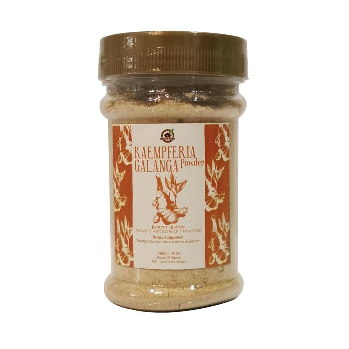 

Kaempferia Galanga Seasoning Powder Kencur Bubuk 60Gr penyedap