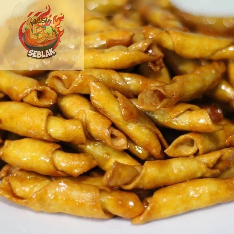 

Seblak krispi Kacang Sembunyi 1Kg Manis Gurih Renyah Caramil