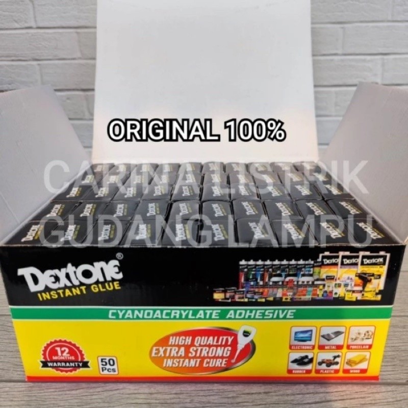 

PAKET ISI 50pc DEXTONE LEM KOREA ASLI BESI TETES SETAN CAIR SUPER KUAT
