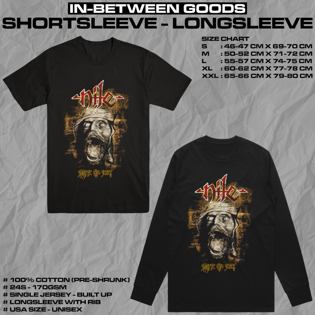 NILE - SACRIFICE UNTO SEBEK | T-SHIRT | LONGSLEEVE | BAND MERCH