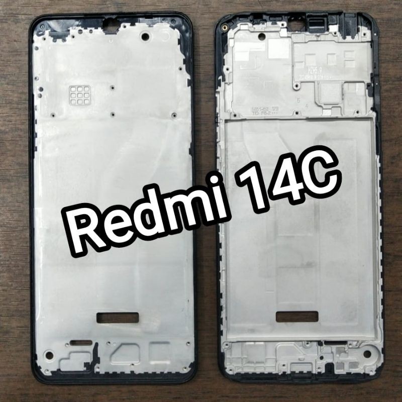 Frame tulang tengah Xiaomi Redmi 14C Tulang lcd tatakan mesin