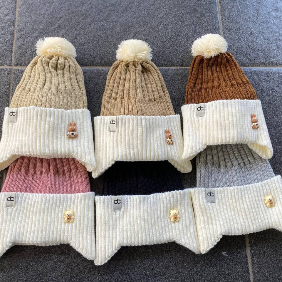 JJ - DC Kids Topi Pilot beaniecap baby and kids untuk 0-5 tahun