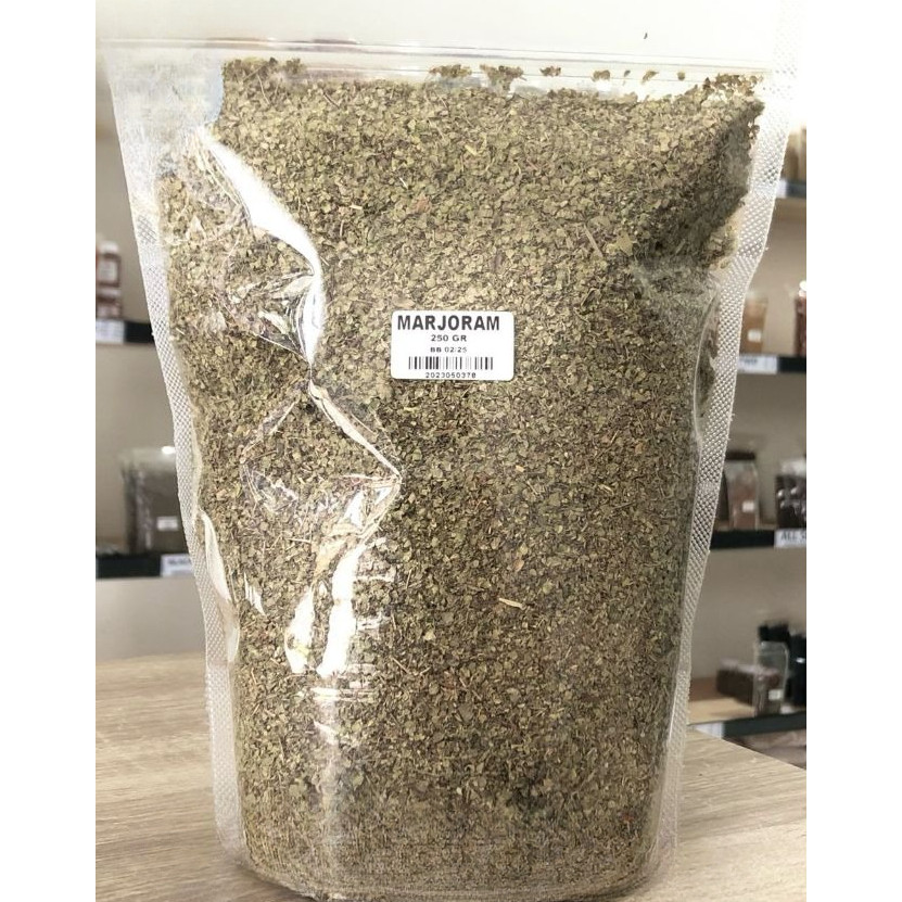 

Daun Marjoram Kering 250 gr / Dried Marjoram Flakes 250 gr / Dry Marjoram Leaves