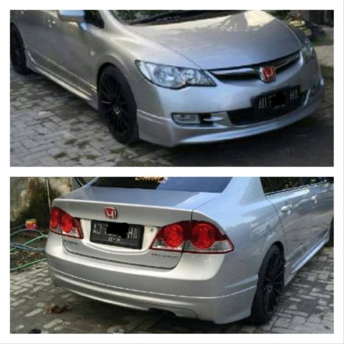 bodykit civic fd 2006 2007 2008 bodykit all new civic 2006-2008