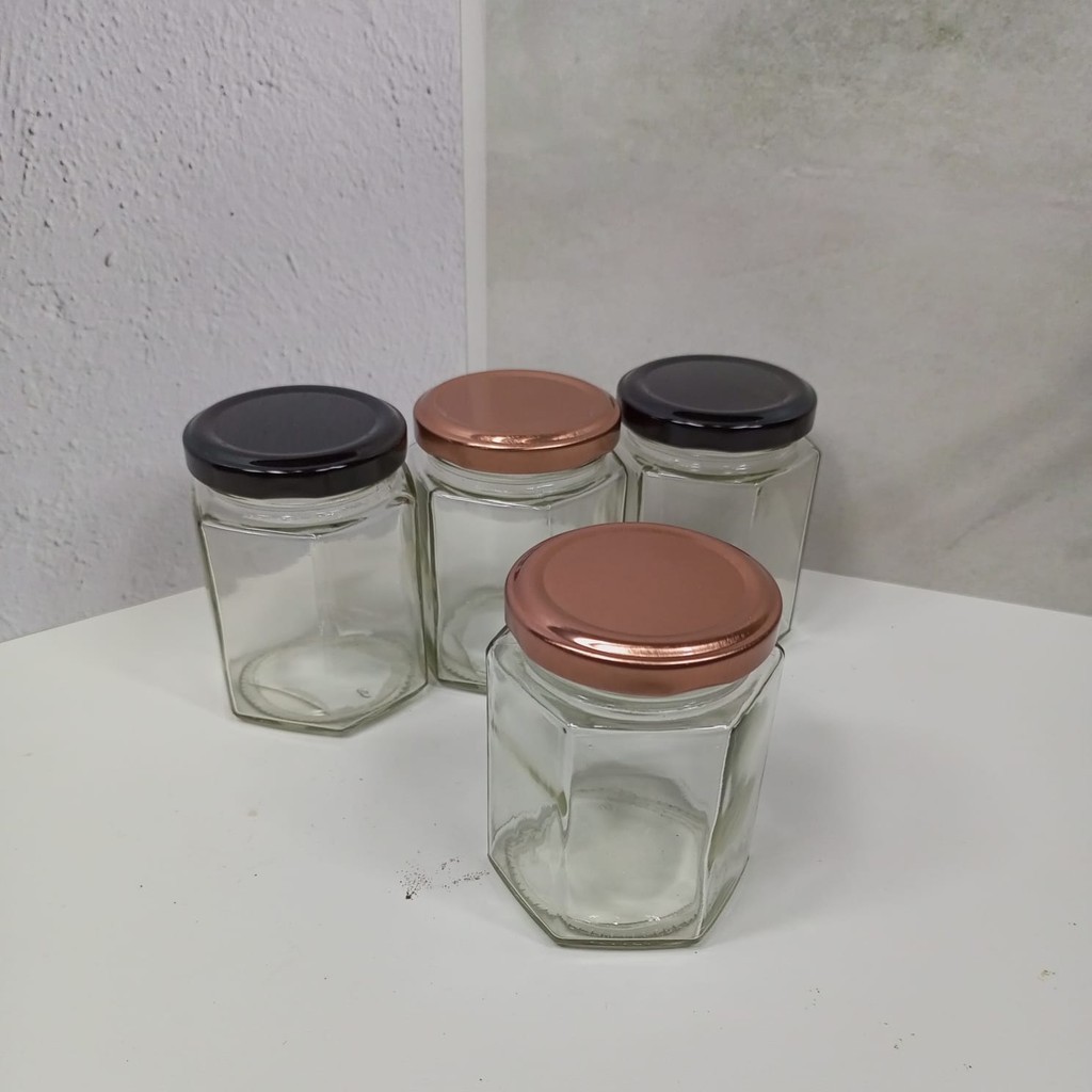 Terbaru Tempat Bumbu Kaca Tempat Bumbu Bubuk Toples Kaca Mini Jar Toples Bumbu Kaca