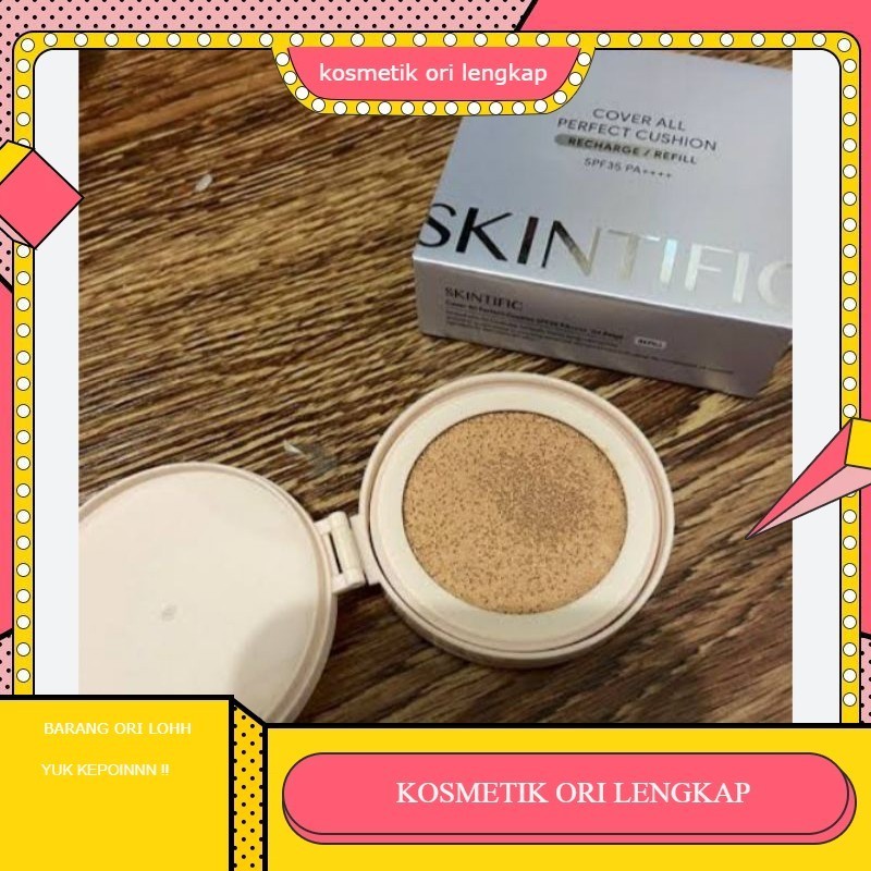 REFILL CUSHION SKINTIFIC ALL PERFECT SPF35++++ 
| REFILL CUSHION SKINTIFIC  