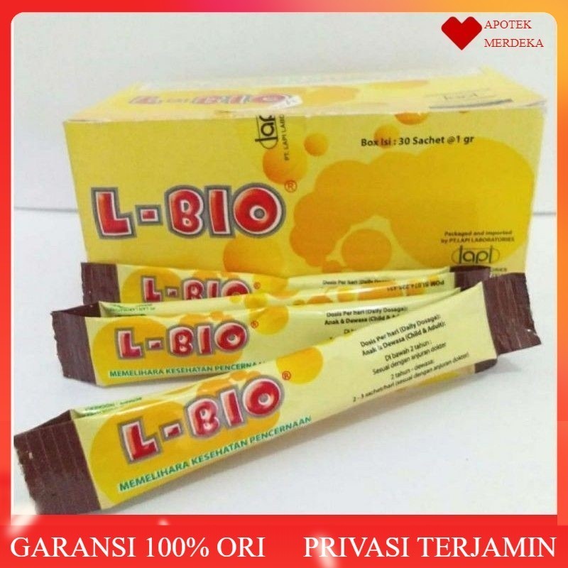 L- BIO saset / L-bio sachet / Lbio obat diare bayi dan anak
