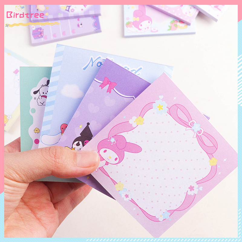 

COD Buku Memo Sanrio Lucu Bahan Buku Besar Tangan Tidak Lengket Kertas Memo Pesan Siswa