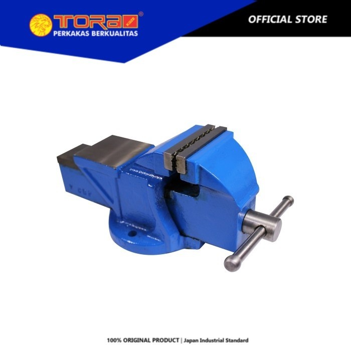 TORA Ragum 8 Inch Warna Biru - Catok Paron - Catok Meja