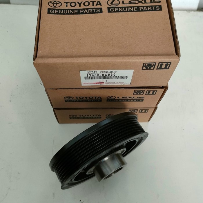 puly puli poli crankshaft kruk as ker as inova bensin fortuner bensin