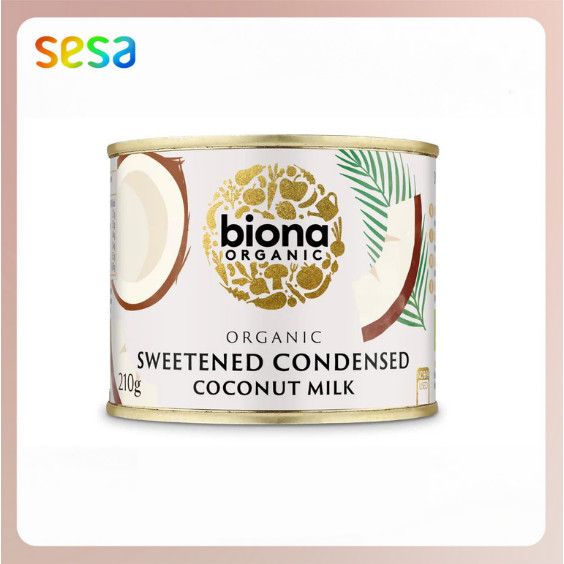 

BIONA ORGANIC Sweetened Condensed Coconut Milk 210gr - Vegan Friendly