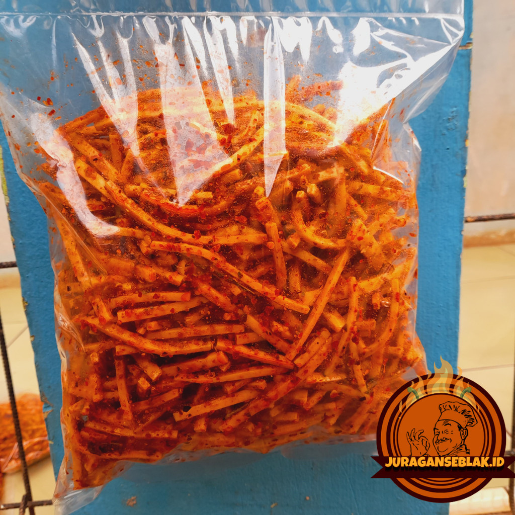 

SISTIK/MIE STIK GORENG/MIE STIK KERIUK PEDAS DAUN JERUK 500GRAM CEMILAN VIRALL juraganseblak.id