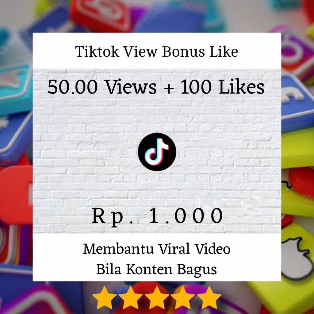 

Views TlKT0K Bonus Like Permanen Aman Bergaransi
