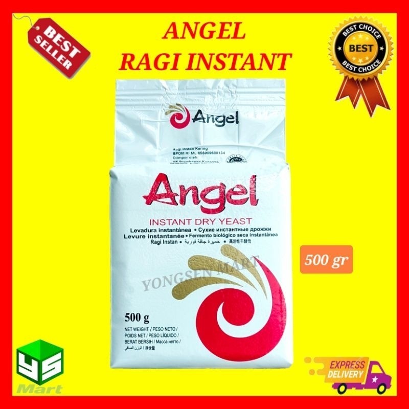 

Ragi instant ANGEL / Eagle 500 gram / yeast kering 500gr