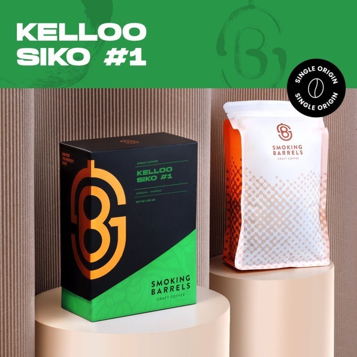 

Ethiopia Kelloo Siko #1 (Biji Kopi Arabika) - Smoking Barrels
