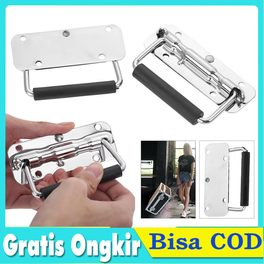 Hendel Bobok Kecil Hitam Hardcase Handle Tanam Box Hardcase / handle hardcase pegangan hardcase spik