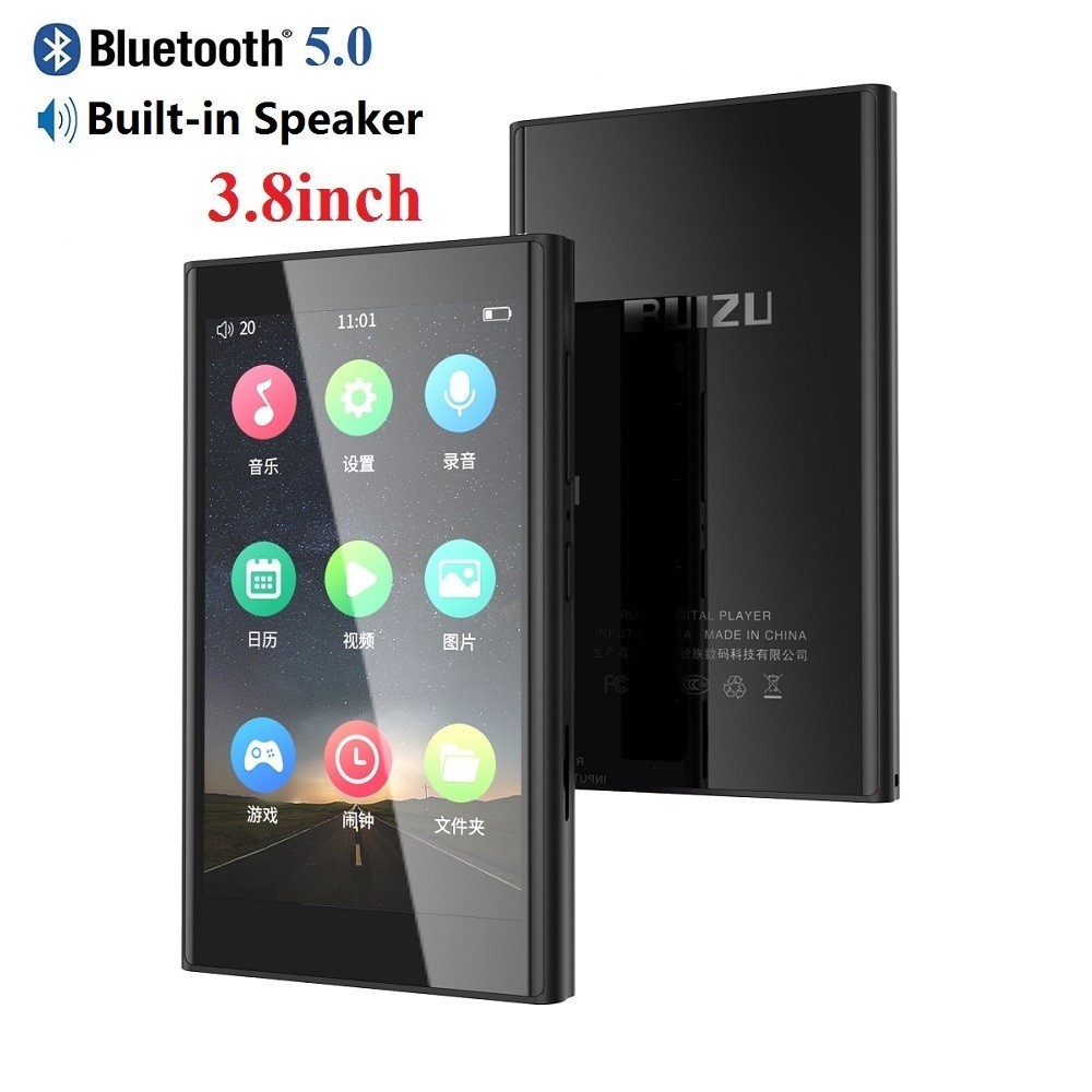 RUIZU H10 Touch Screen MP4 Player IPS HD Screen With Bluetooth 5.0 16G/32G Hifi Music Player Support