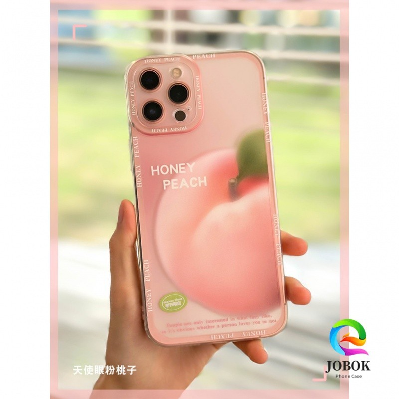 Casing Vivo Peach Honey  Case Bening Clear Case Vivo Y27 Y36 Y33S Y33T V27 PRO V27E V23E V25E V20 PR