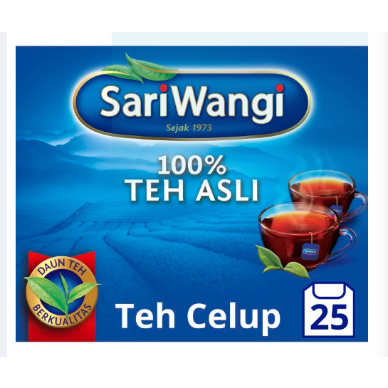 

Sariwangi Teh Hitam Asli 25 Teh Celup