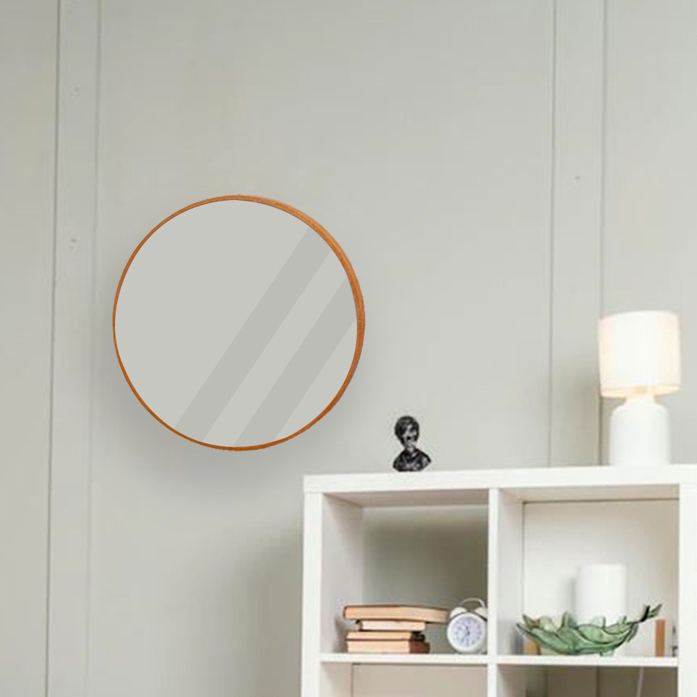 Cermin Minimalis Gantung Dinding Kaca Bulat Diameter 20cm Aestethic - LC104S