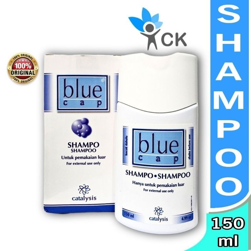 BLUE CAP SHAMPOO 150 ML terapi dermatitis seboroik dan psoriasis