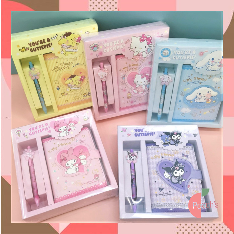 

PEACHs - S6268 Memo Stick Stationery Cute / Sticky Notes Lucu 3 in 1 / Tempelan Kertas Catatan Motif Karakter