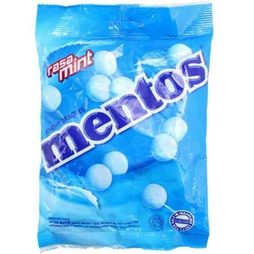 

Permen Mentos Mint Chewy Dragees 1 Bungkus Isi 50pcs Cemilan Murah dan Enak