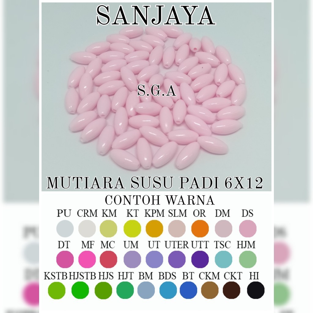 BISA COD Manik Susu / Mote Susu / Manik Padi / Mote Padi / Manik Susu Padi Polos / Mote Susu Padi Po