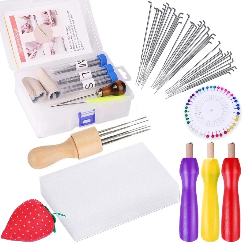 

Multiple Styles Set Felting Needle Sewing Needles Wool Needle Felting Kit Wool Felt Pocked Needles Set Supplies