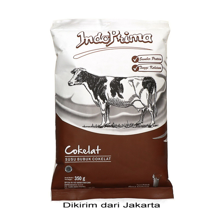 

TERJUAL Susu Bubuk Fullcream/coklat/Skim Indoprima 350 Gr - Coklat