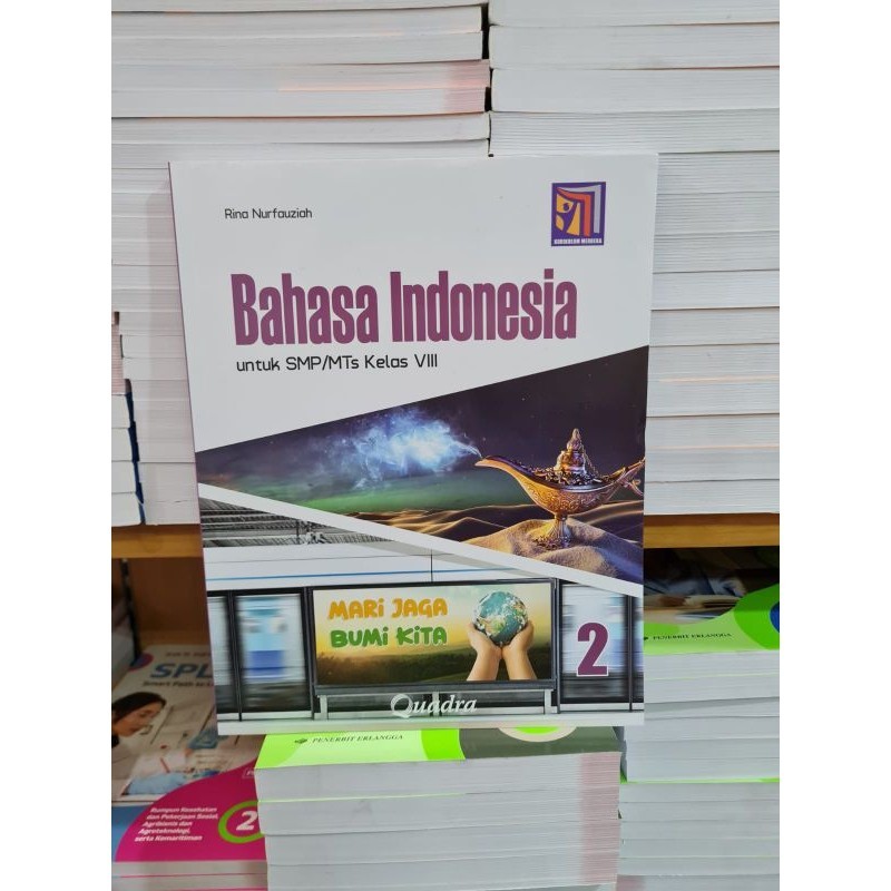 OBRAL Buku SMP Bahasa Indonesia Kelas 8 VIII Quadra