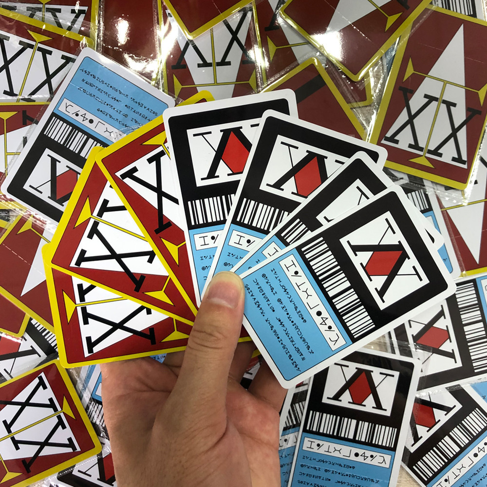 Anime Hunter License Card GING FREECSS Cosplay Hisoka Kurapika Killua Zoldyck PVC Cards Costume Prop