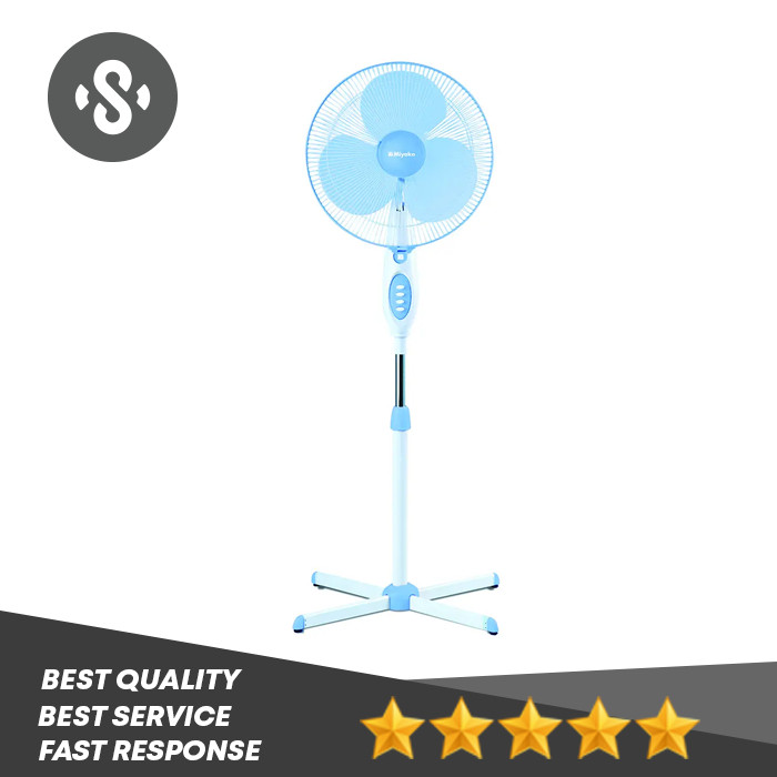 KIPAS ANGIN MIYAKO KAS 1618 B - STAND FAN MIYAKO - KIPAS ANGIN BERDIRI