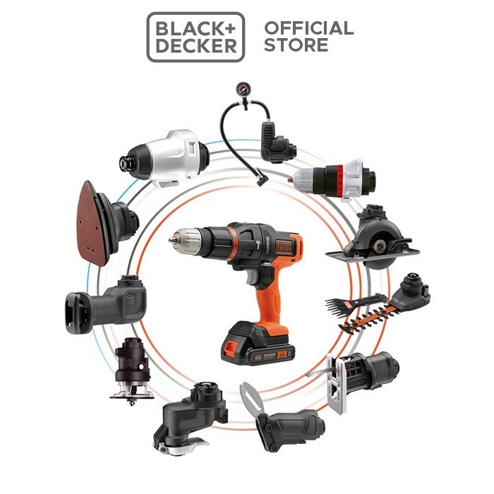 Black & Decker Accessories Head For Multi Evo / Aksesories Kepala Evo
