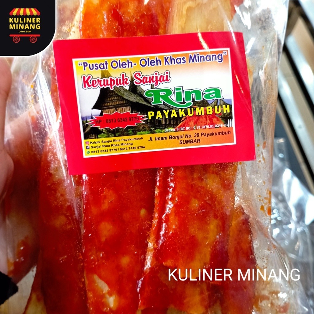 

Kuliner Minang Sanjai Panjang 250g Rina Oleh Oleh Cemilan Payakumbuh Padang Khas Pariaman Jajanan Snack Kabau AX00