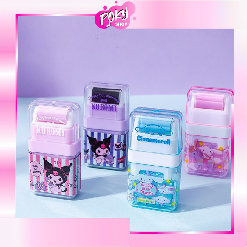 

POKY - S6402 Penghapus Karakter Lucu / Penghapus Unik Sekolah Anak / Roller Eraser Cute & Fun / Clean Eraser dengan Roller