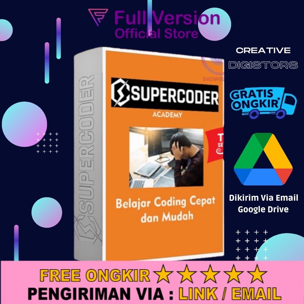 SUPER CODER ACADEMY - Belajar Coding Cepat dan Mudah Lengkap