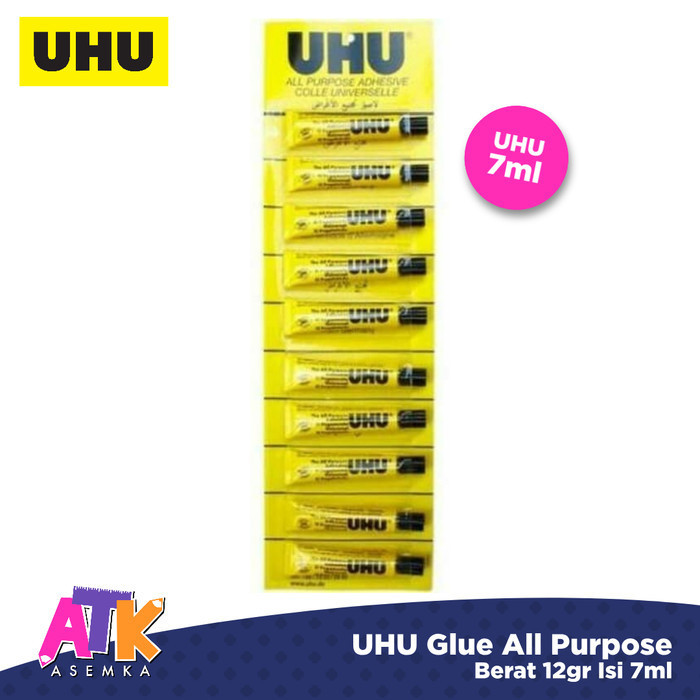 

Lem Cair UHU All Purpose Adhesive 7gr / 7ml