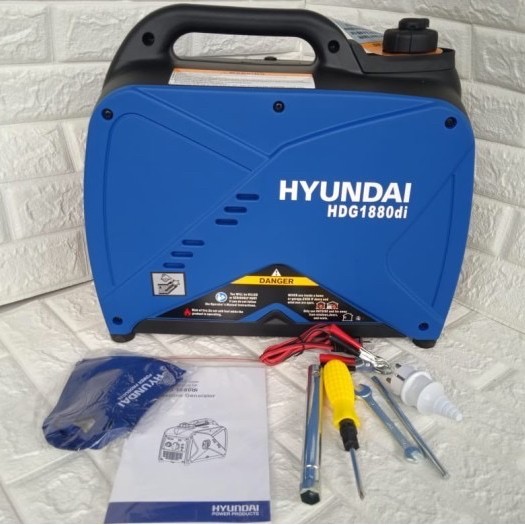 Genset Inverter Silent Hyundai HDG 1880DI Mesin Genset Silent Portable