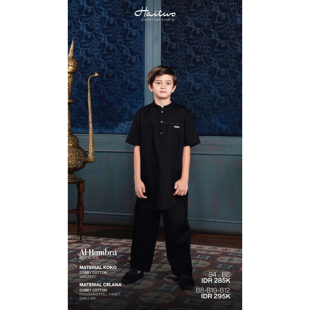 Yen - One Set Baju Muslim Anak laki Laki Al Hambra Boy by Nibras