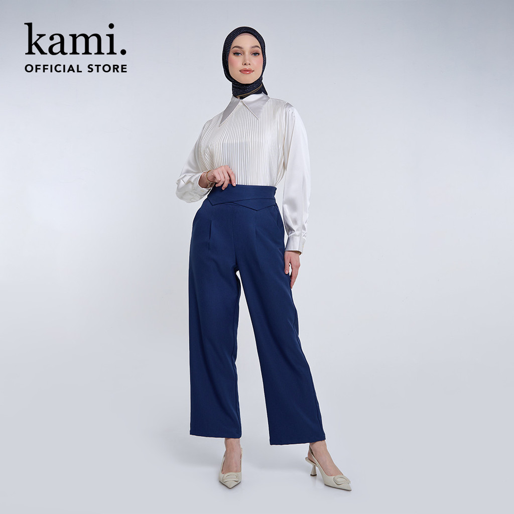 Kami Arisa High Waisted Pants Celana Panjang Wanita